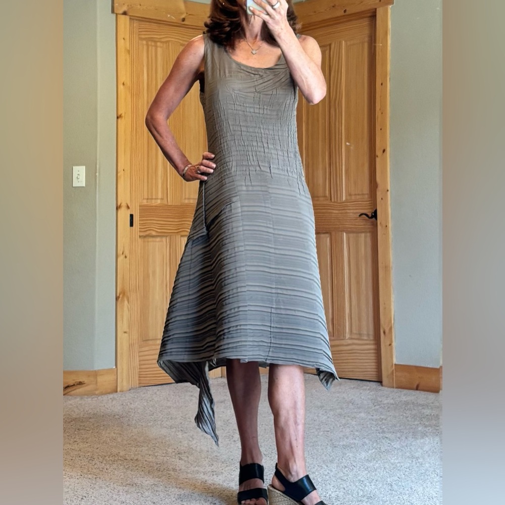 Babette San Francisco Asymmetrical Crinkle Dress XS - fits like S